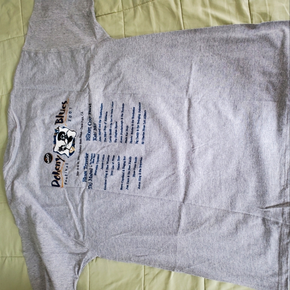 NWOT 2001 Doheny Blues Festival T-shirt